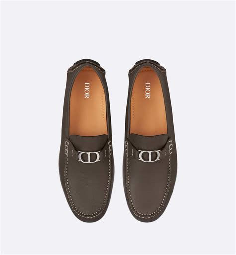 dior odeon|Dior Odéon Loafer Ebony Grained Calfskin .